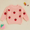 STRAWBERRIES Knitted Sweater