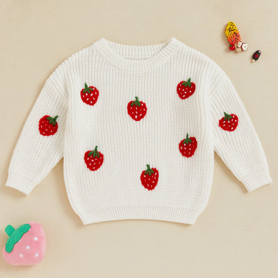 STRAWBERRIES Knitted Sweater