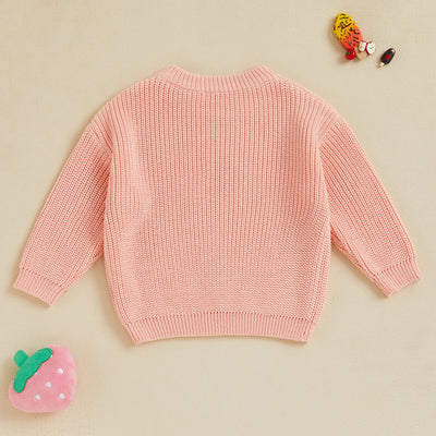 STRAWBERRIES Knitted Sweater