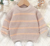 AVERY Striped Knitted Sweater