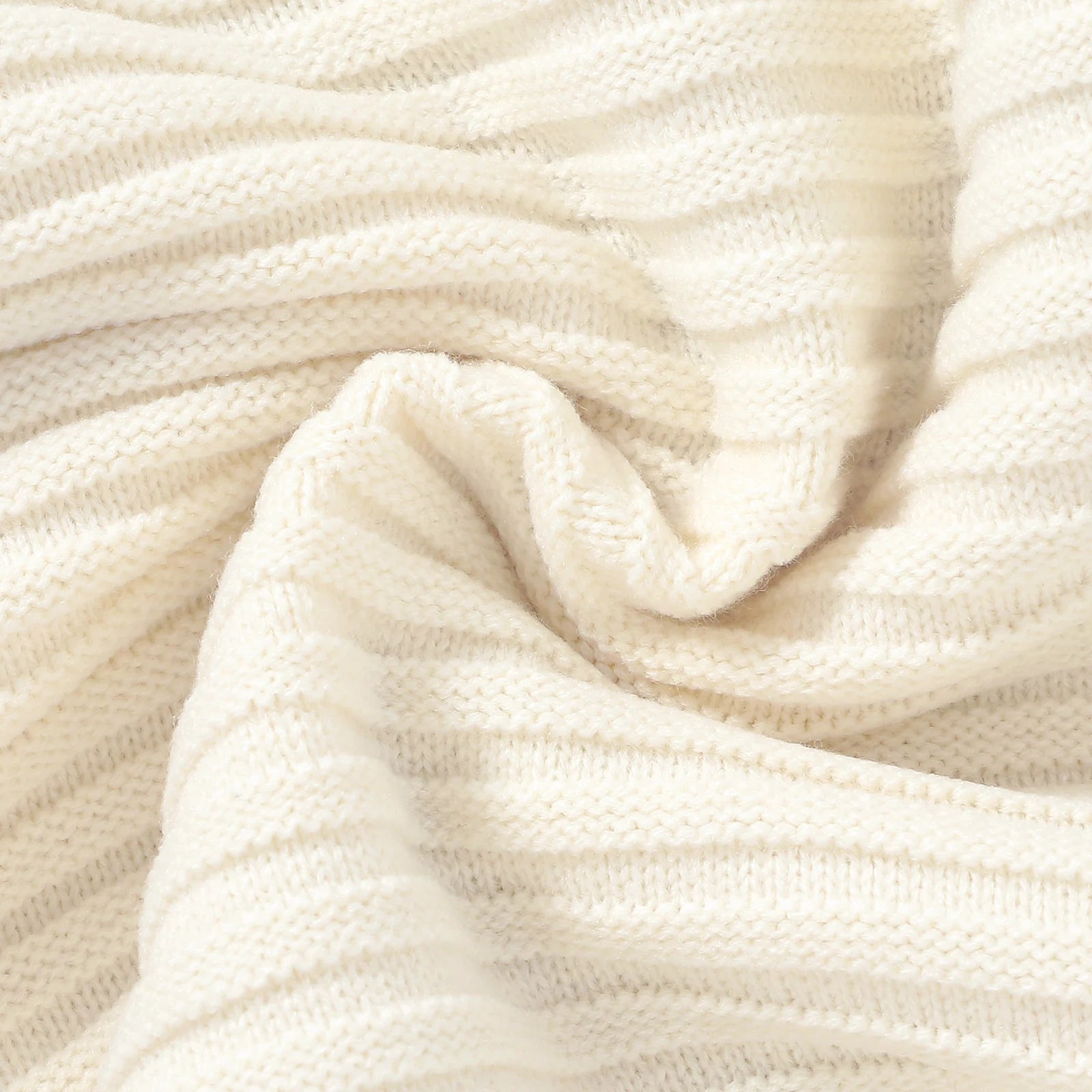 ROBIN Knitted Ribbed Romper