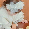 WHITE FLOWERS Headband