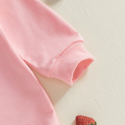 ONE Strawberry Long-Sleeve Onesie