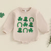 TIK TAC TOE St. Patricks Long-Sleeve Onesie