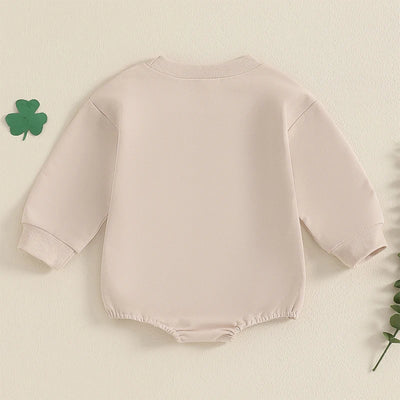 TIK TAC TOE St. Patricks Long-Sleeve Onesie