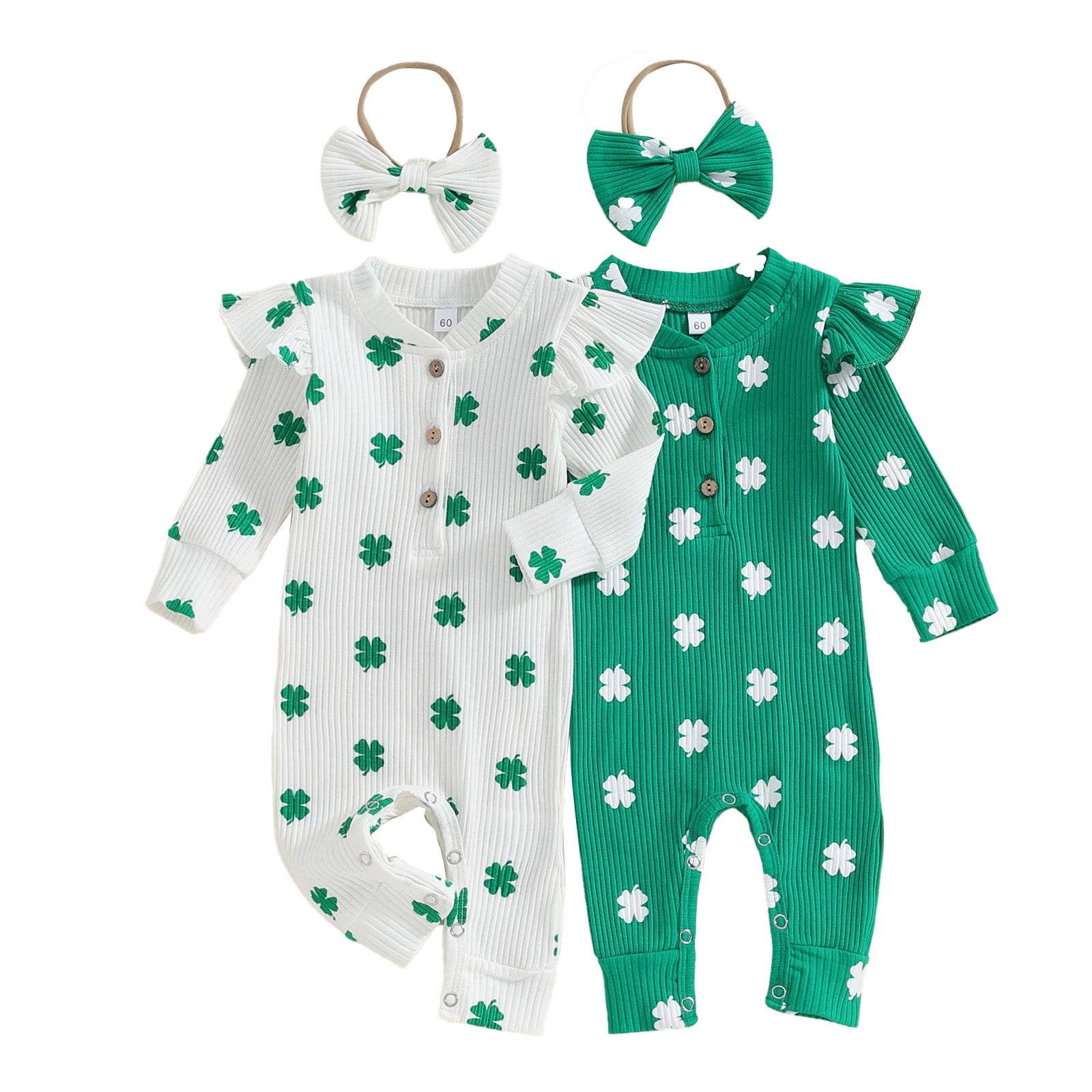 LUCKY Ribbed Jumpsuit with Headband