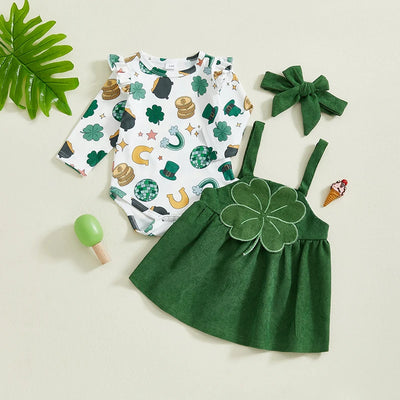 ST. PATRICK'S DAY Clover Dress