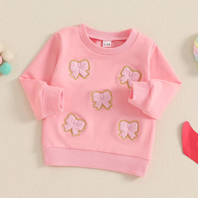 PLUSH BOWTIE Sweatshirt