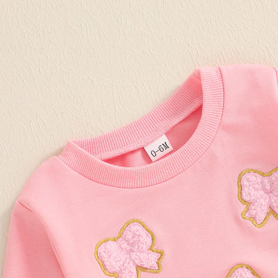 PLUSH BOWTIE Sweatshirt