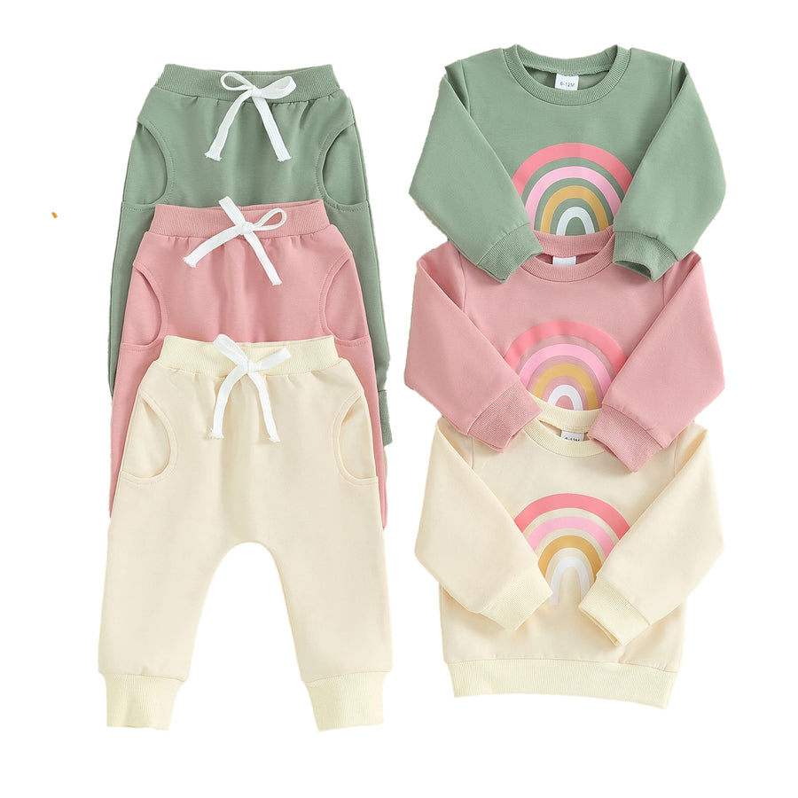 RAINBOW Joggers Outfit