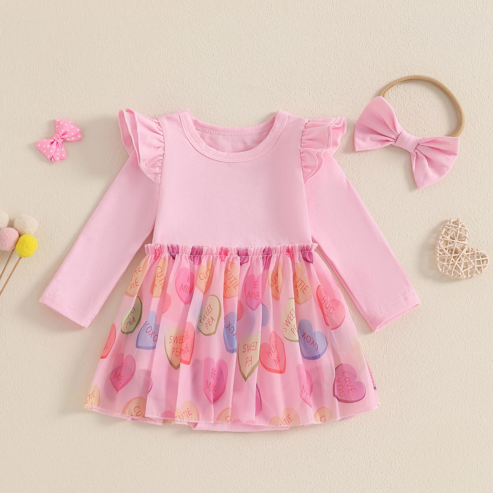 BE MINE Chiffon Dress