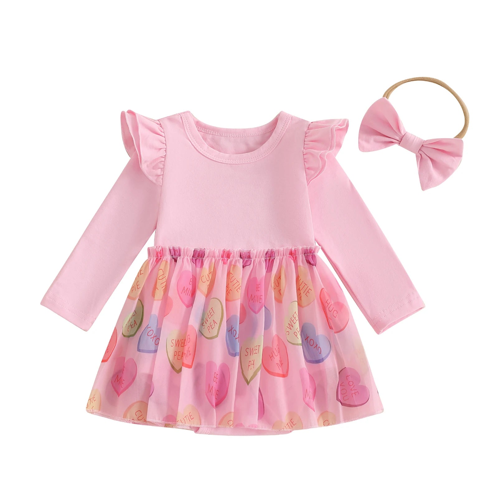 BE MINE Chiffon Dress