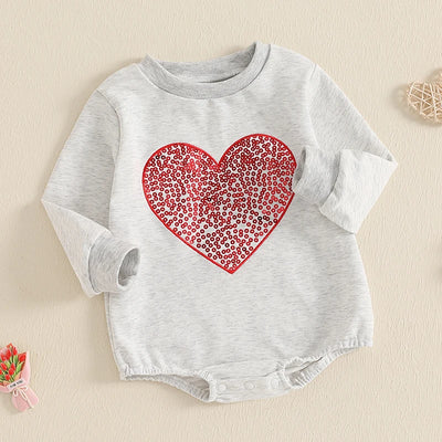 SPARKLE HEART Sweatshirt