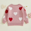 BIG HEARTS Knitted Sweater