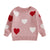 BIG HEARTS Knitted Sweater