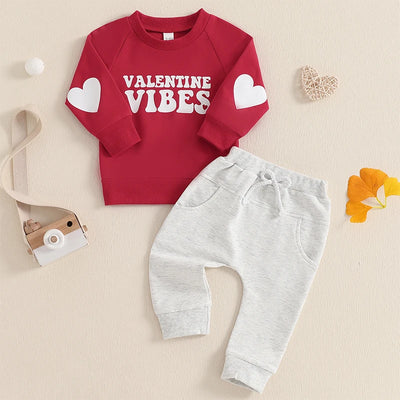 VALENTINE VIBES Heart Outfit