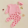 LITTLE VALENTINE Ruffle Outfit