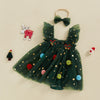 CHRISTMAS TREE Romper Dress