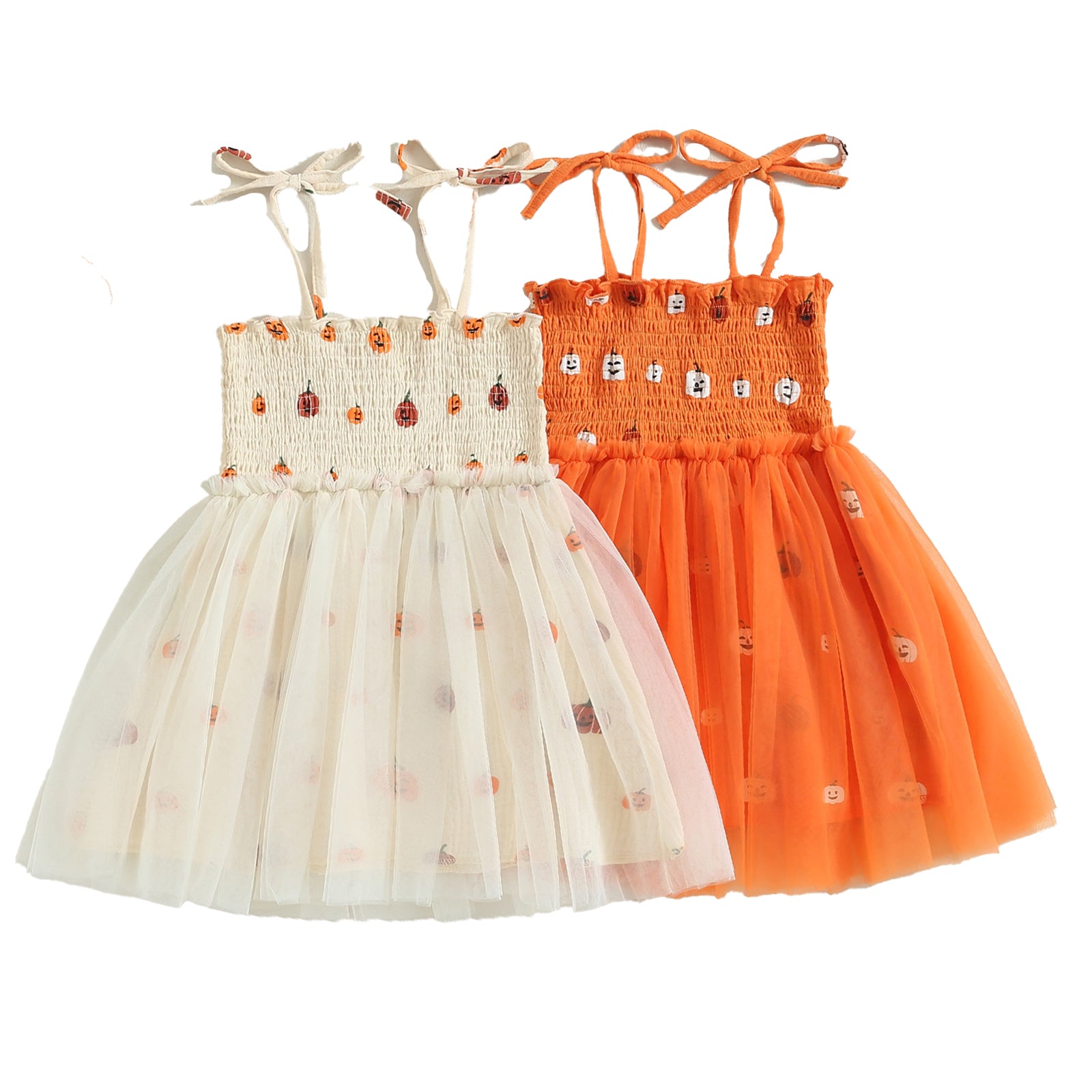 Pumpkin Tulle Dress