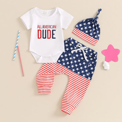 ALL AMERICAN DUDE Stars & Stripes Outfit