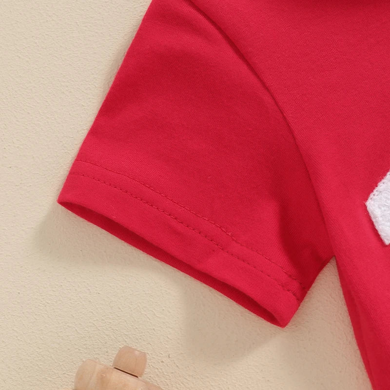 USA Plush Summer Romper