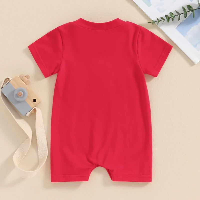 USA Plush Summer Romper