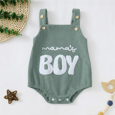 MAMA'S BOY Corduroy Romper