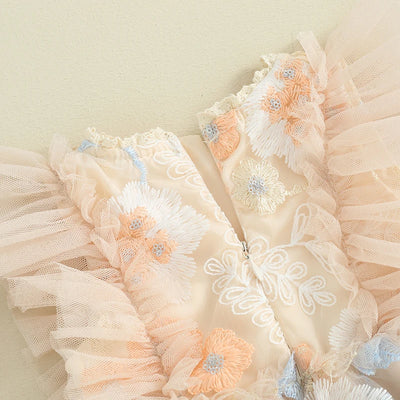 GARDEN FAIRY Tulle Romper Dress