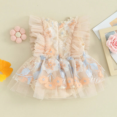 GARDEN FAIRY Tulle Romper Dress