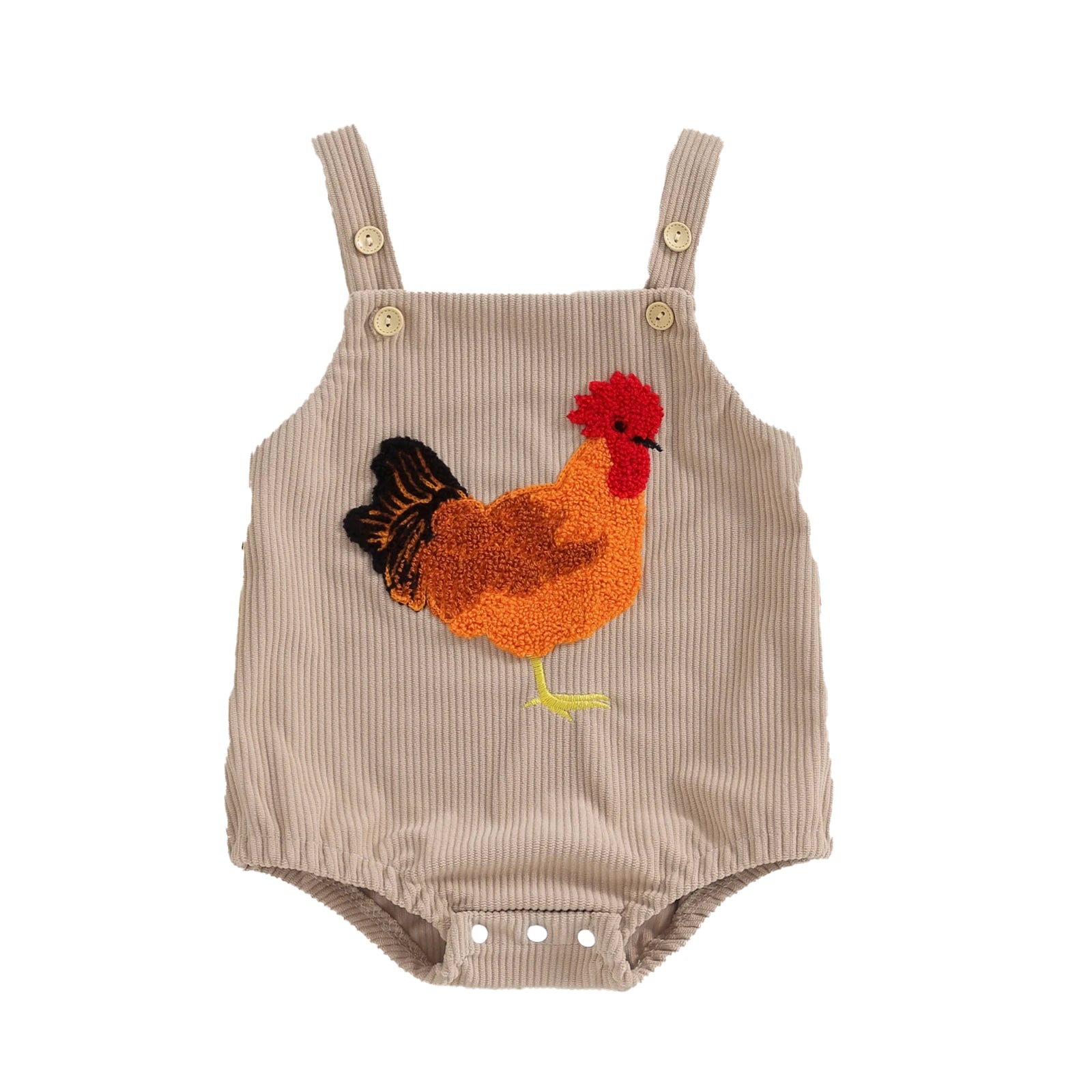 ROOSTER Romper - Hazel & Bo