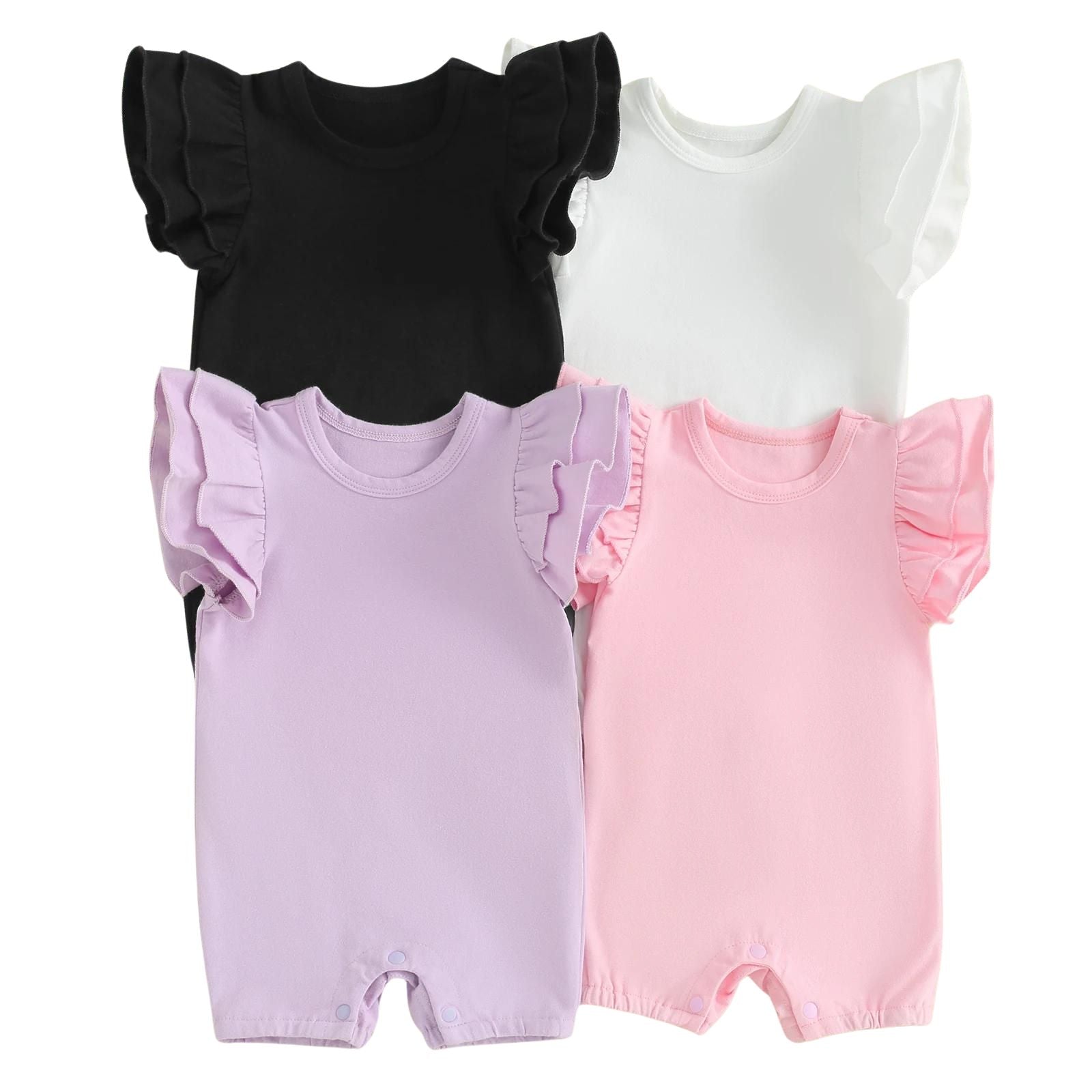 POLLY Ruffle Summer Romper