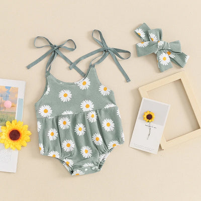 DAISY Waffle Knit Romper