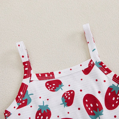 STRAWBERRY Pull-on Jumpsuit