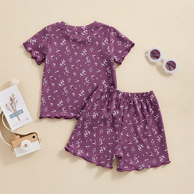 MAUVE Flower Outfit