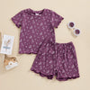 MAUVE Flower Outfit