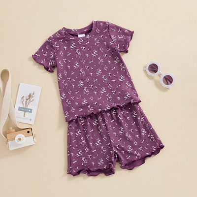 MAUVE Flower Outfit