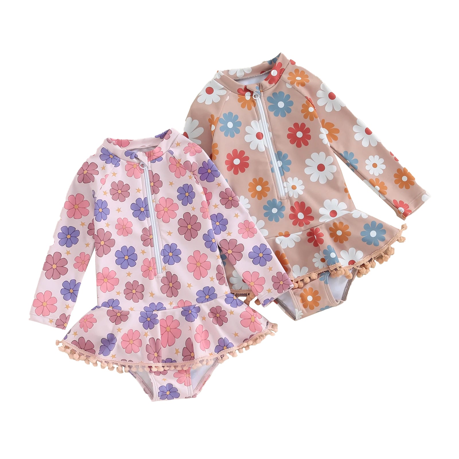 FLOWER POWER Tassel Swimsuit