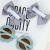 FLOWER Sunnies with Bowtie Hair Clips