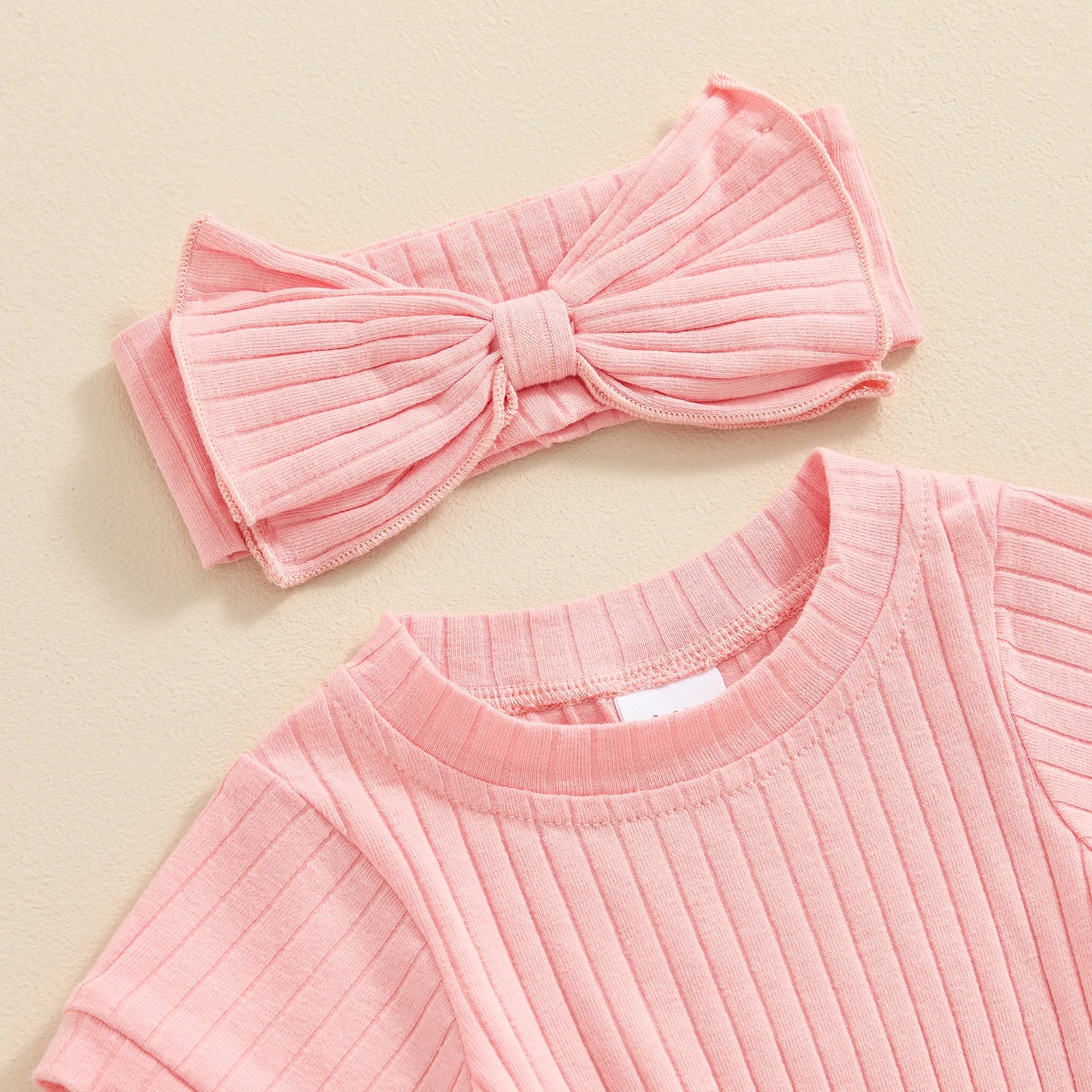 NOLA Ribbed Romper with Headband