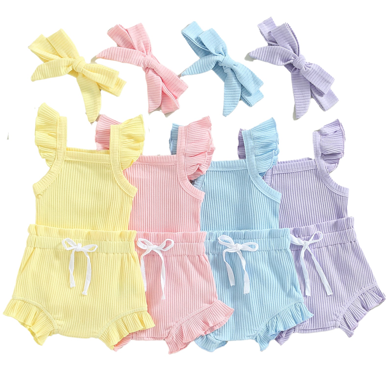 SOLEIA Summer Ruffle Outfit
