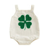 SHAMROCK White Corduroy Romper