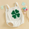 SHAMROCK White Corduroy Romper