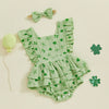 CLOVER Ruffle Romper