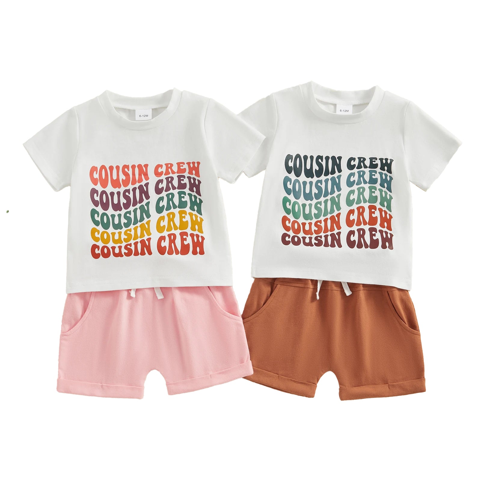 COUSIN CREW Summer Outfit - Hazel & Bo