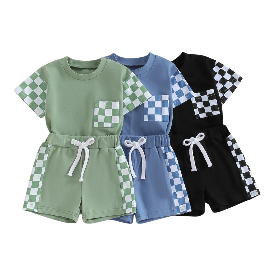 RACER Checkered Summer Outfit