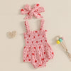 HEARTS Smocked Romper