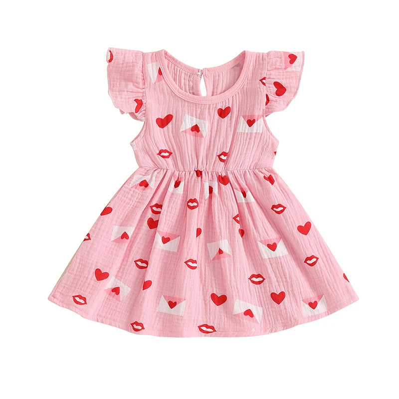LOVE LETTER Muslin Dress