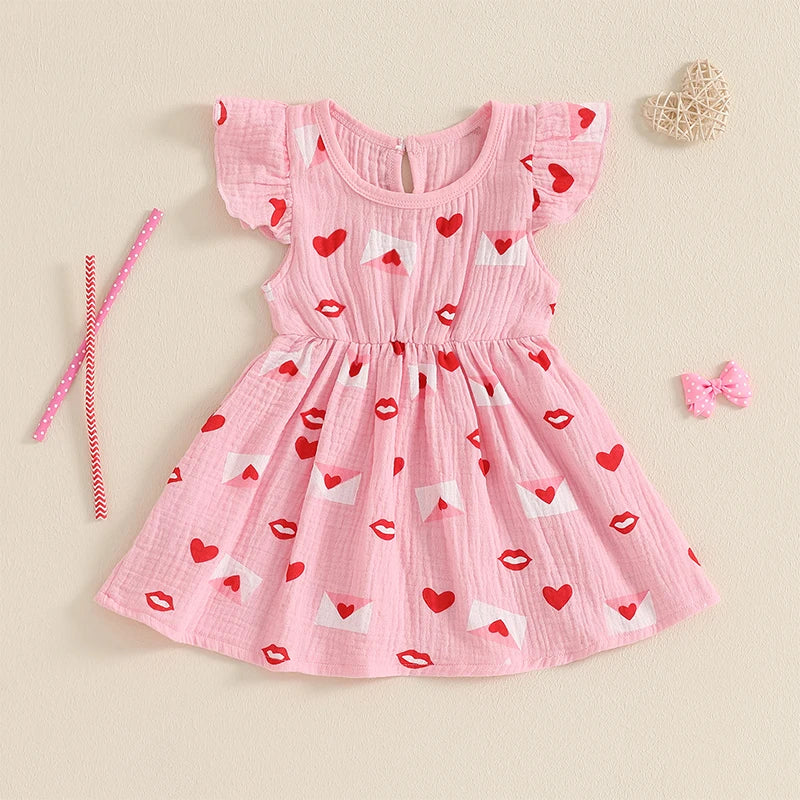 LOVE LETTER Muslin Dress