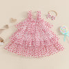 POLKA HEARTS Layered Tulle Dress