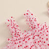 POLKA HEARTS Layered Tulle Dress